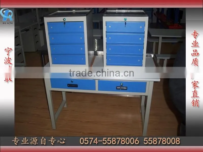 Hot Sales Multifunctional Metal Workbench with Staineless Steel Table Top