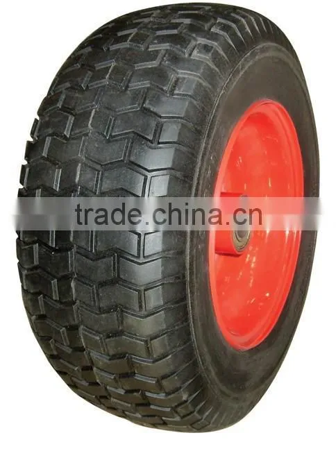 16''x6.50-8 big lawn mower pneumatic rubber wheel