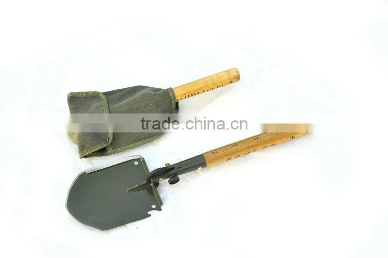 Digging tools Stainless steel shovel folding camping shovel