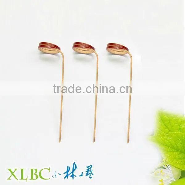 Red Bamboo ring knot picks with high quality