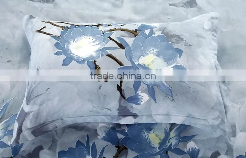 3d Bedding Sets Duvet Cover Set Bed Linens (Queen, 1 Duvet Cover+1 Flat Sheet +2 Pillowcases) -LSMX