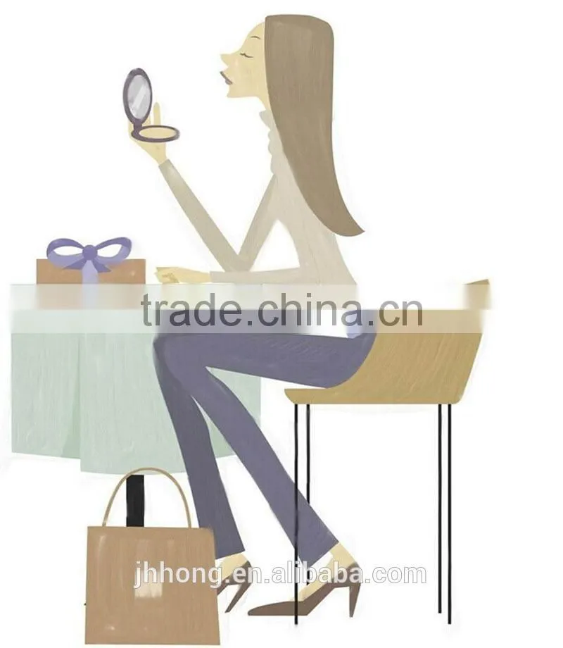 Conch shape make up mirror for promotion