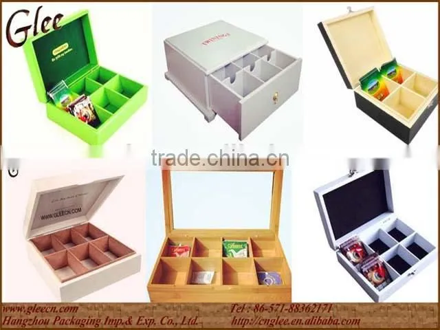 Burned Paulownia Wood Tea Canister Wholesale