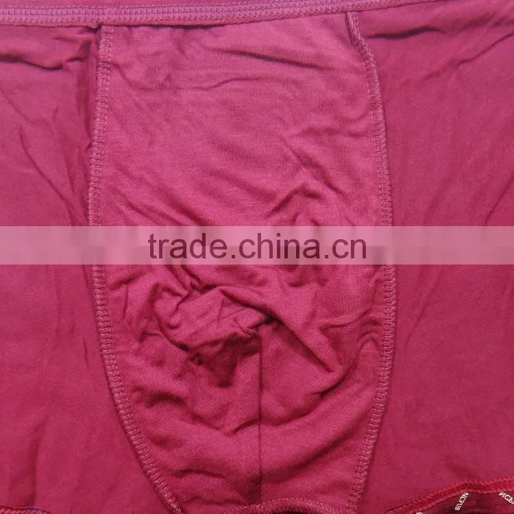 Fashion printed grid men underwear wholesale men boxer briefs boyshort