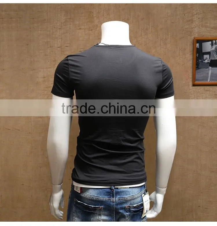 New Design Cotton T Shirt Men Offset 3D Printing O-neck Special Cool