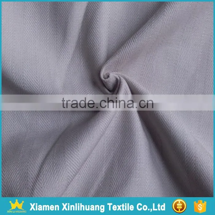 Wholesale 32S Clothing Material 100 Cotton Herringbone Twill Fabric