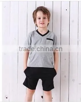 Wholesale clothes summer boy set child clothing 3