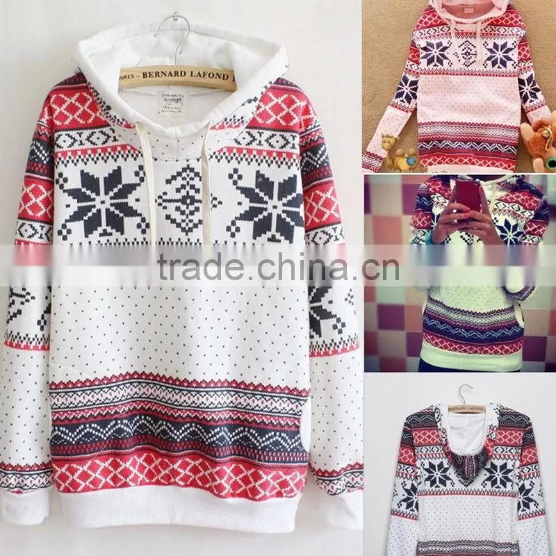 New Fashion Women's Hooded Pullover Tops Hoodie Sweatshirt Jumper Autumn Sweater