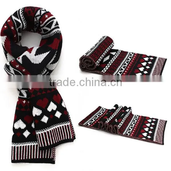 2016 Autumn Winter Scarf Black Thick Men Scarf Fashion Casual Scarf Men Audience Burst Models