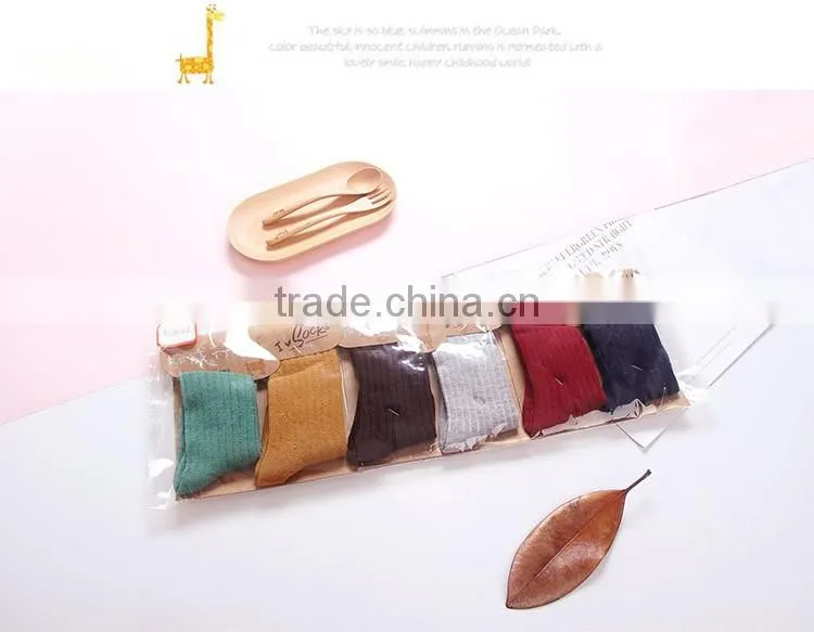 Bulk wholesale custom leggings socks newborn baby cotton long tube socks children socks