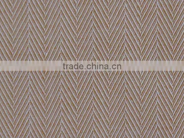 T/C FABRIC POLYESTER/COTTON 65/35%,GREIGE IN TWILL,HERRINGBONE WEAVE,B/WHITE,DYED