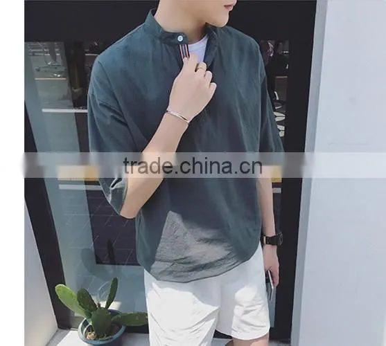 The small pure and fresh temperament collar color bar