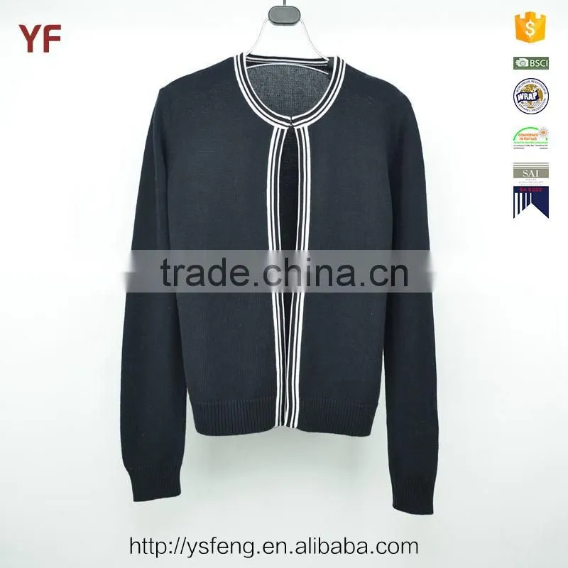 Open Chest Wool Cardigan Sweater Design For Women