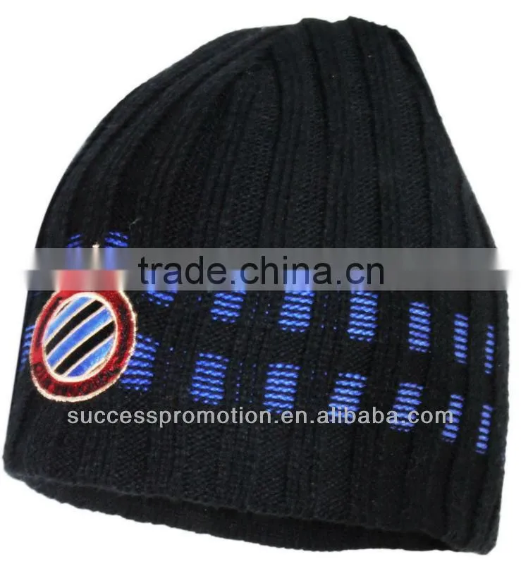100% acrylic beanie