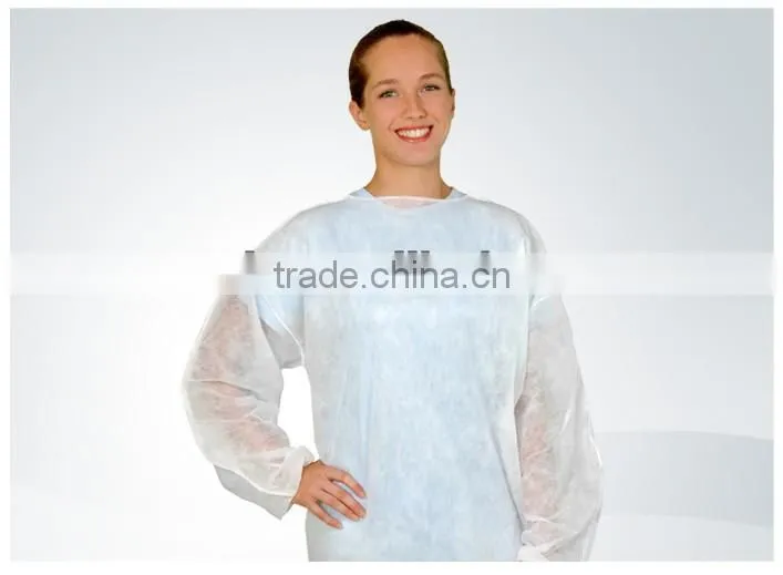 Disposable transparent Plastic PE/LDPE/HDPE/CPE apron