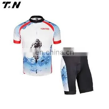 Women's sublimation print summer cycling jersey