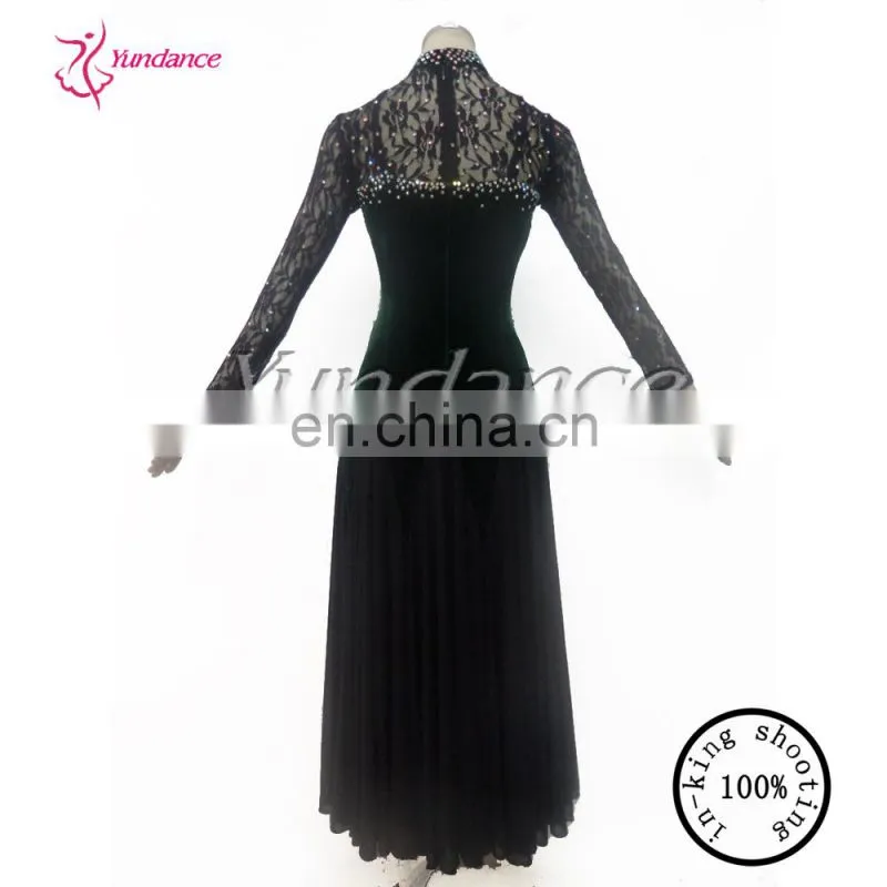 MP117 Custom made elegant fabric lace evening dresses