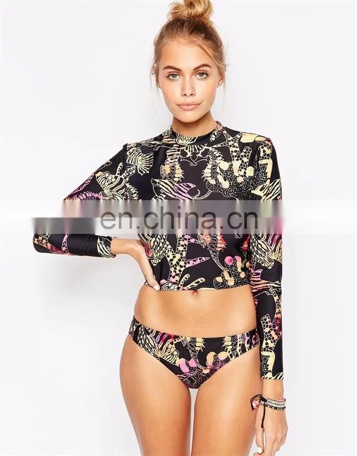 Rush guard,water women rash guard,spandex lycra rash guard
