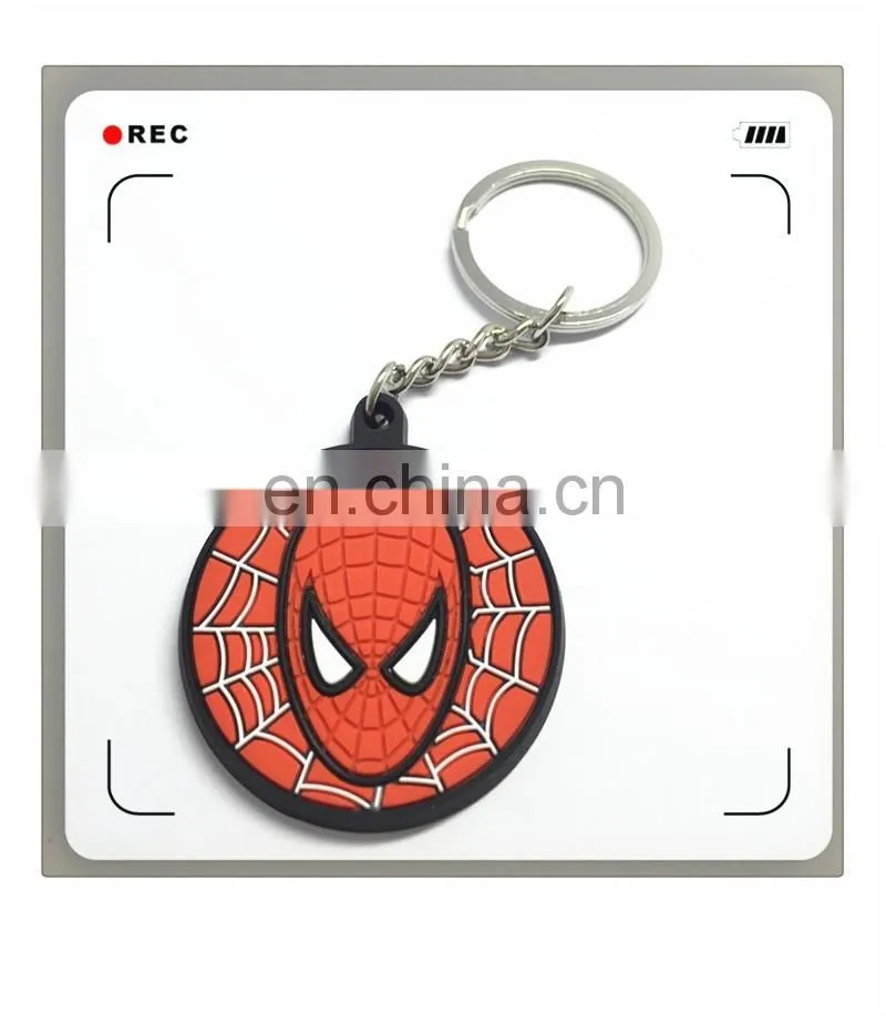 Wholesale cheap custom rubber keychain maker