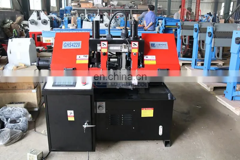 Automatic Metal Band Sawing Machine GHS4250 CNC Band Saw Price