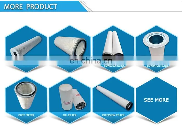 wam dust collector cement silo air filter cartridge