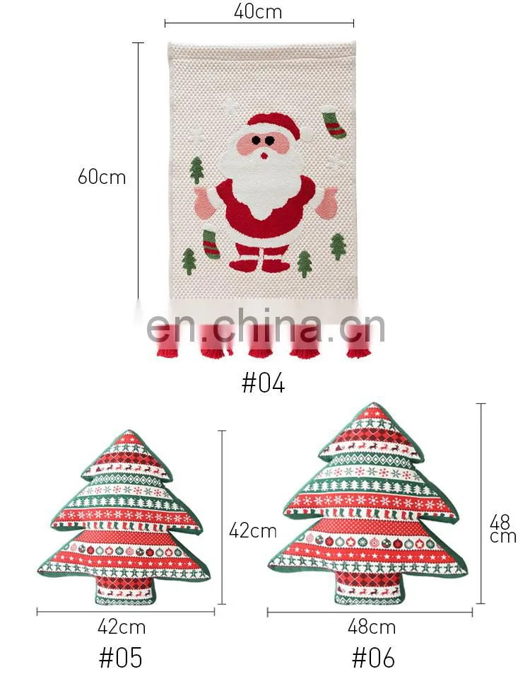 Home Decor Santa Claus Collection Christmas Decoration Supplies