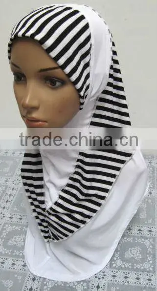 A568 hot 2015 new design islamic hejab LONG muslim one piece hijab