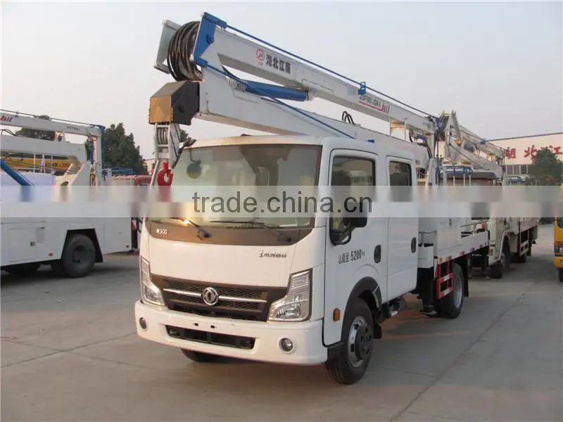 14m Dongfeng Captain N300 vehicle mounted aerial platform
