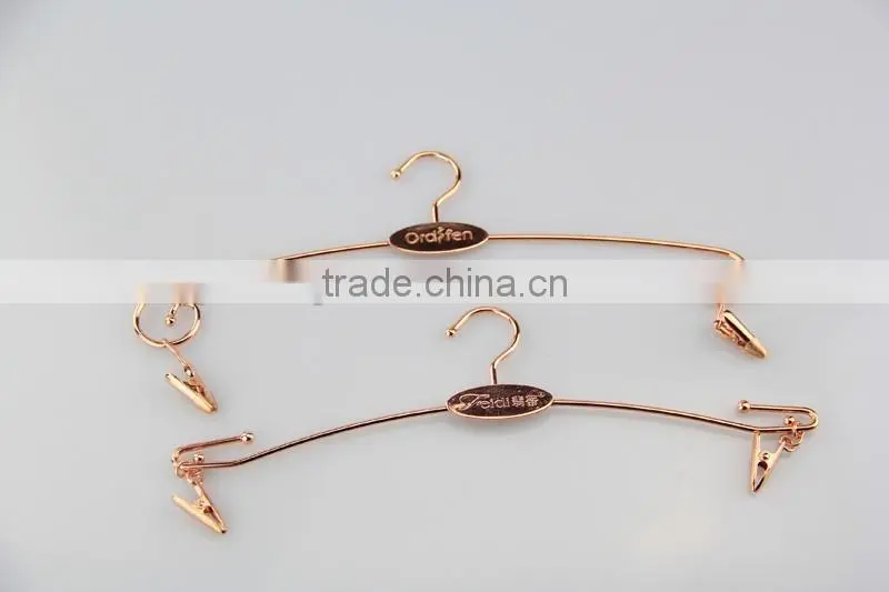 metal underwear hanger multi-color underwear hanger for lady