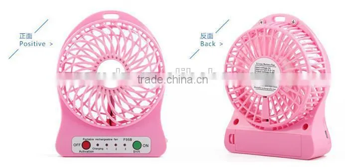 Strong Wind USB Fan /Portable Mini USB Fan/Rechargeable USB Fan For Coffice and Home