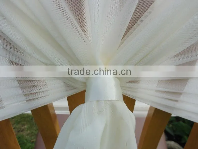 Wholesale wedding chair cover and chiffon sash