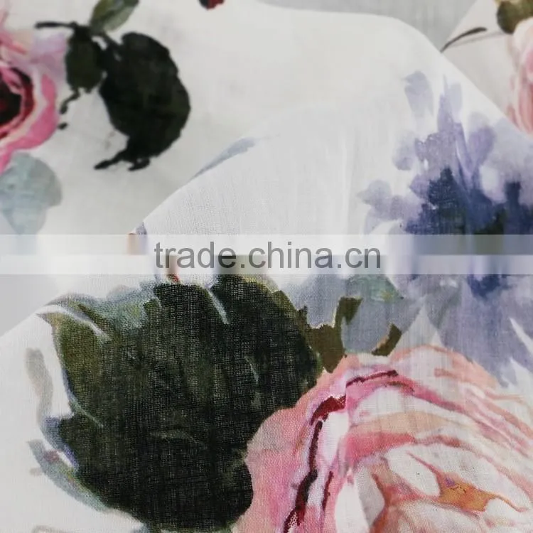 17*21 printed linen fabric,linen fabric for women's dress & blouse,100% linen fabric
