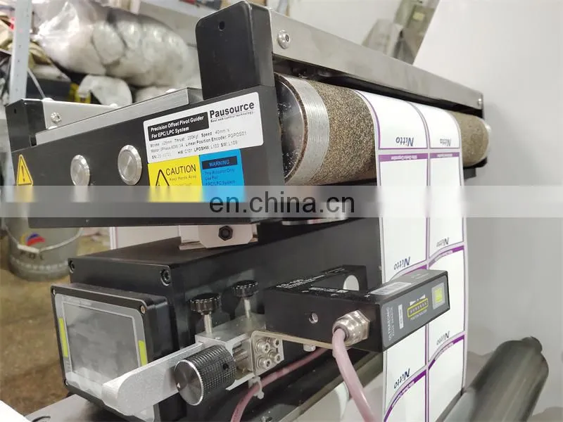 UTS420H Turret Type High Speed Automatic Label Cutting Machine, self-adhesive sticker cutter rewinder