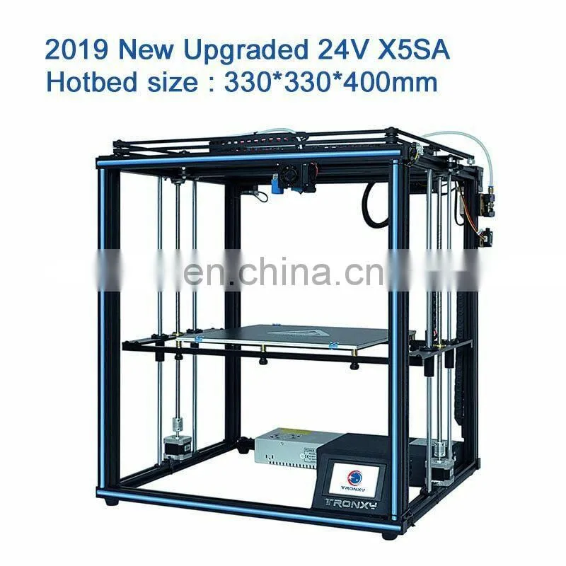 X5SA 3d printer CoreXY stable structure printer 3d Dual Z axis Ultra-quiet driver 330*330*400mm Large 3d printer