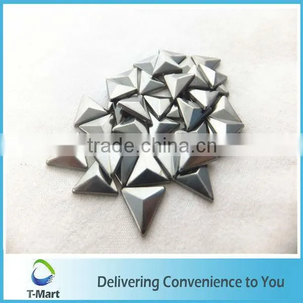 Pyramid iron on Prong Copper Stud for suitcase accessory