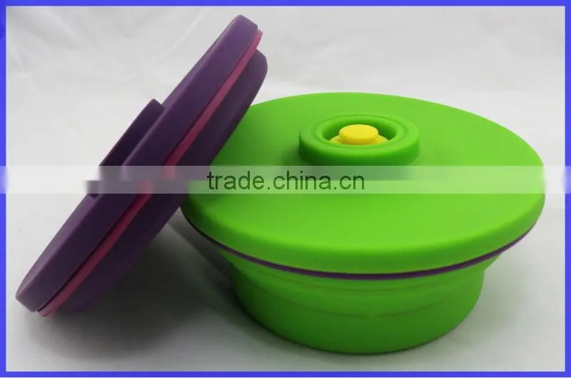 2014 New Floding Collapsible Hamburger Lunch Box