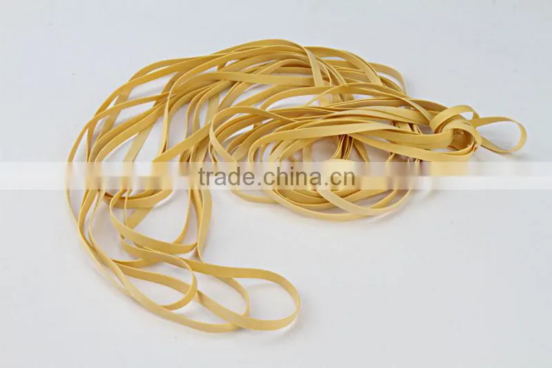 Natural Eco-friendly Colorized Elastic Smooth Rubber Belt