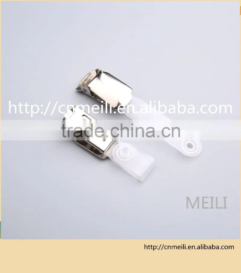Metal plastic id Card badge Holder Clips From China