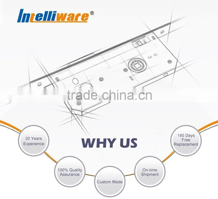 Mortise Cylinder Lock for Aluminum Doors