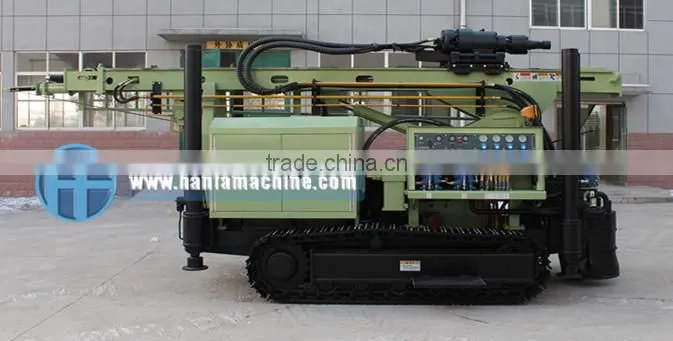 High-praised rig!Durable!Easy to operate!hydraulic system! HF300Y crawler type civil engineering drilling rig