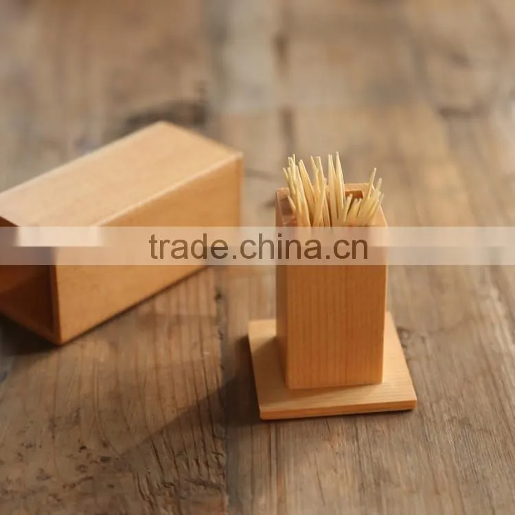 Solid Wooden Toothpick Holders