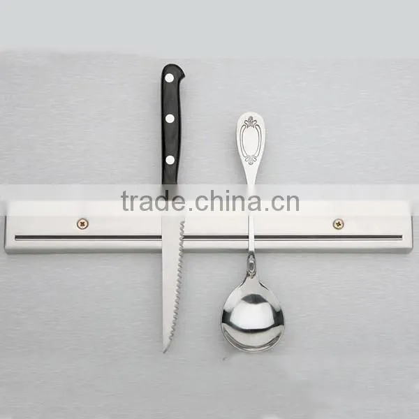 stainless steel wall mounted Kitchen Knife Wall Rack magnetic knife bar kitchen magnetic knife strip