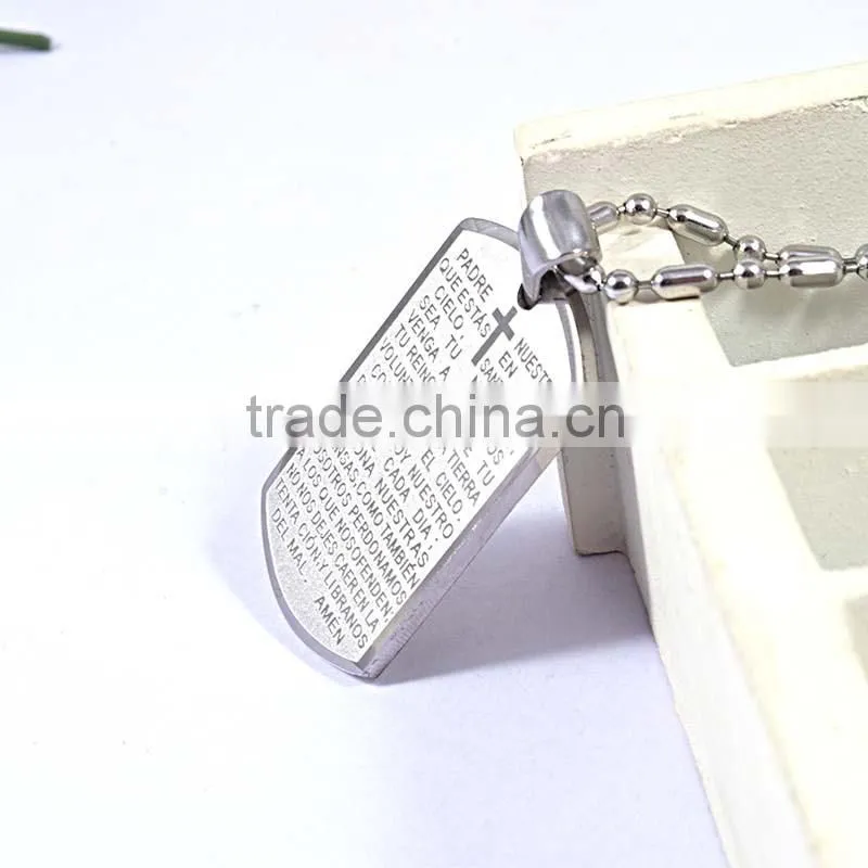 Engagement Occasion And Unise Tag Pendnat Wholesale Cross Pendant Bulk Sale