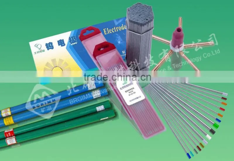 Beijing Brand Name WY20 Yttrium tungsten WELD electrodes for tig welding
