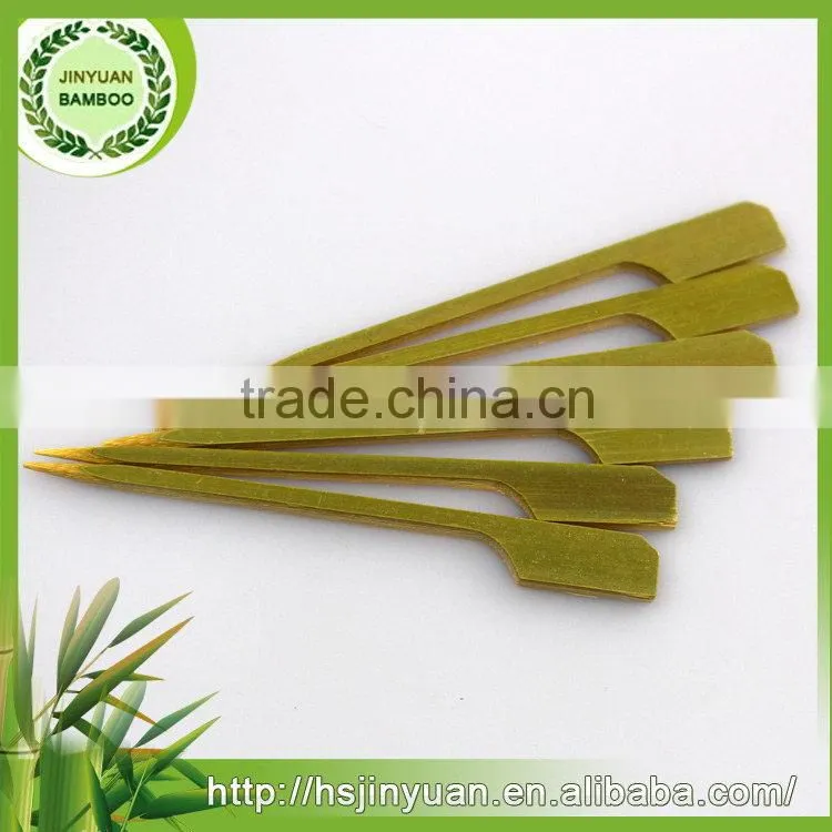 New design best quality bamboo paddle skewer for food