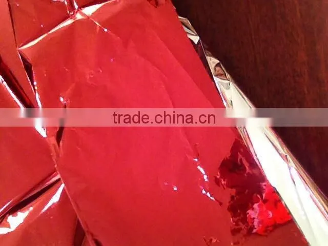 First aid rescue produced made of aluminum foil emergency blanket