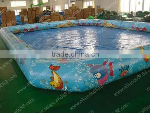 water pool with water slide water park equipment