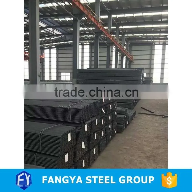 Hot selling Equal 45 degree Q235b Hot rolled steel angle iron with low price