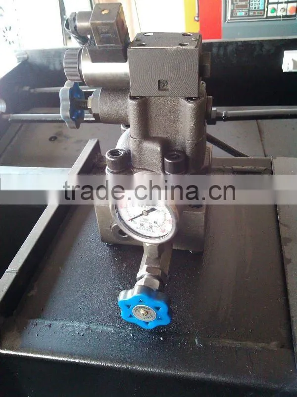 QC11K-10x2500 CNC guillotine shearing machine, CNC Steel Plate Cutting Machine