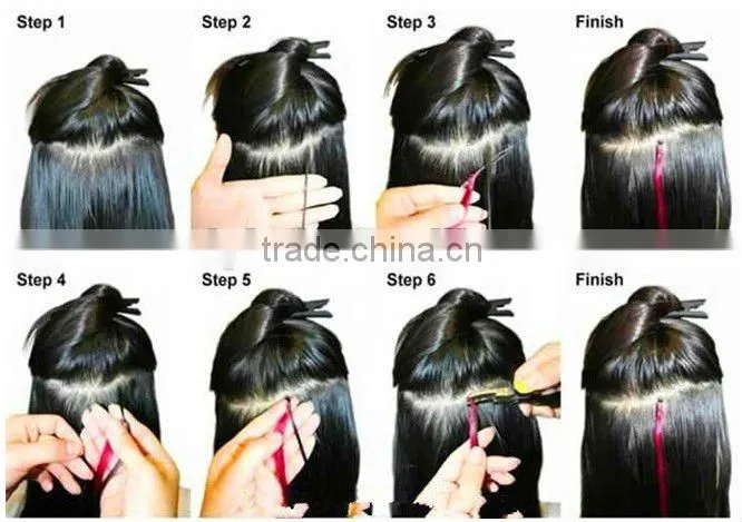 100% Indian Remy Micro Loop Ring Hair Extensions/Cheap Micro Ring Hair Extension